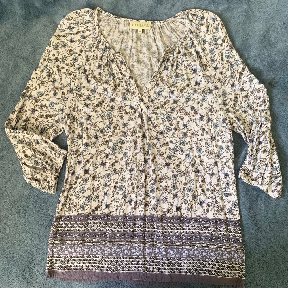 Lucy & Laurel Top (NWOT)